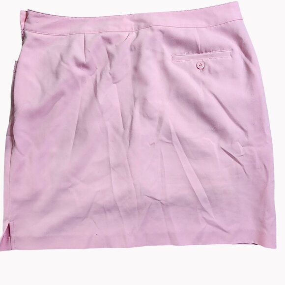 EP Pro Golf Skort Size 14 Pink with side zip and attached shorts - Picture 7 of 12